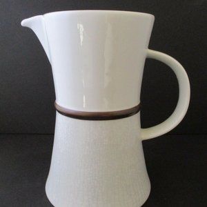 DANSK METTALISE BRONZE PITCHER NIB Crackle Microwave Dishwasher Serving Dining